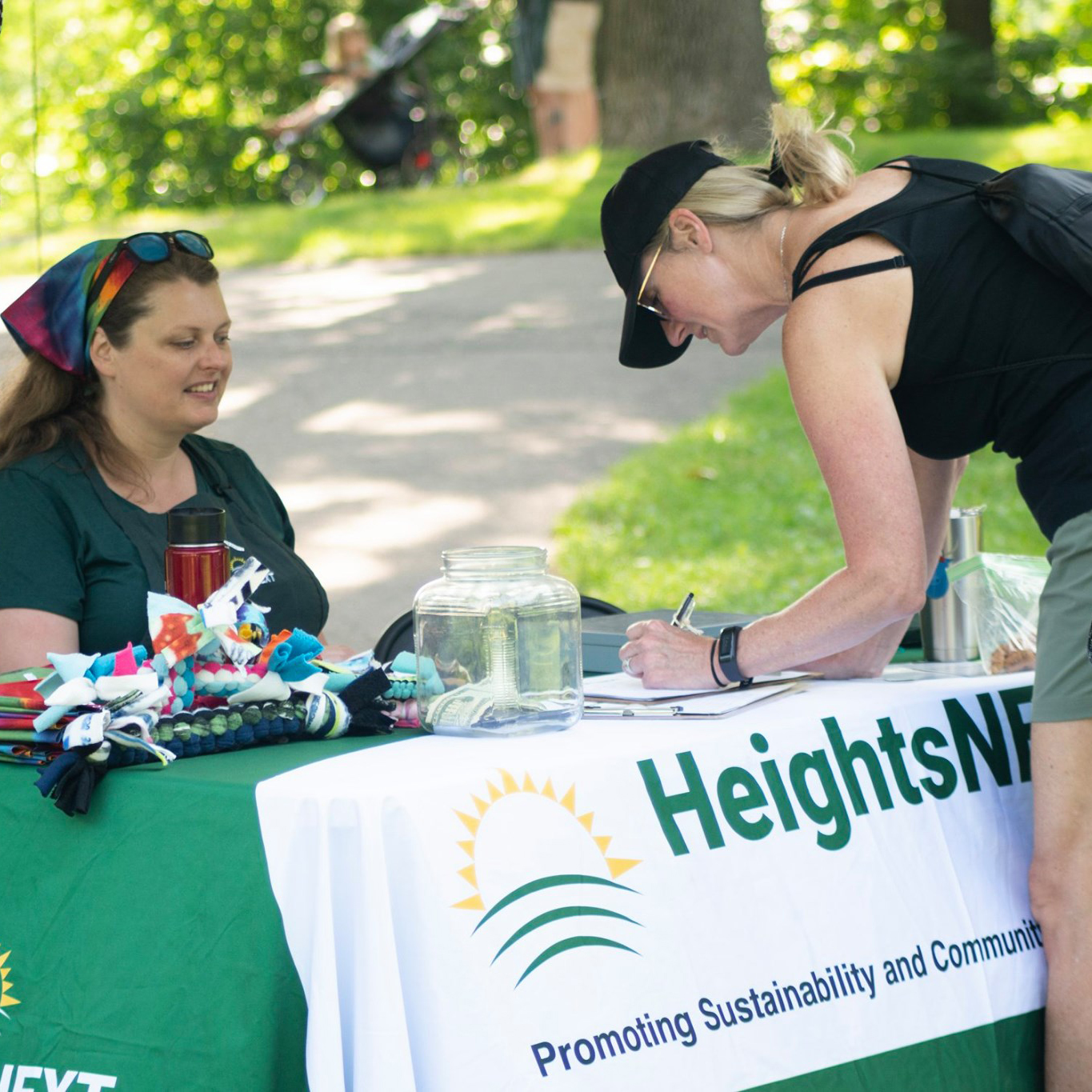 Signing up for a sustaining membership helps HeightsNEXT fund sustainable activities in Columbia Heights, MN.